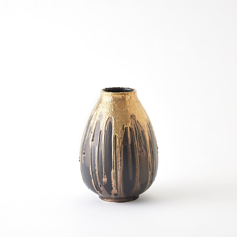 Vases de chaudron or