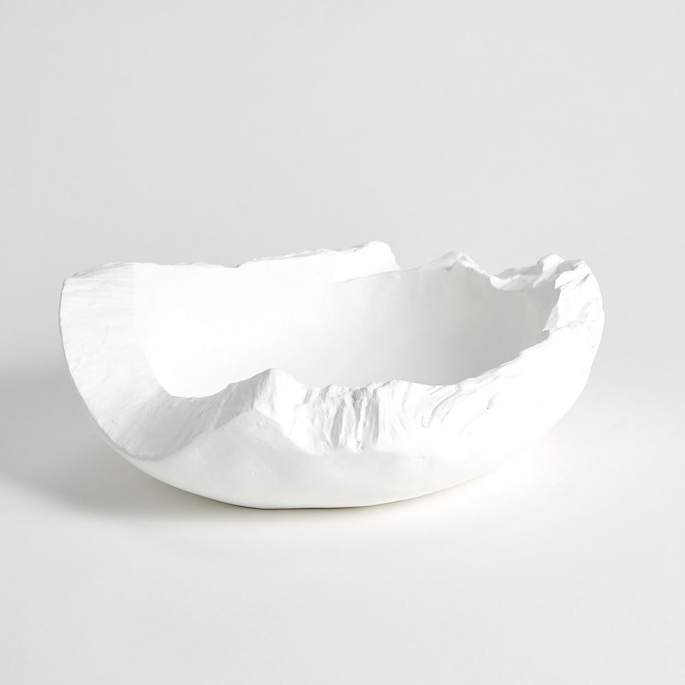 Bol en bois faux blanc