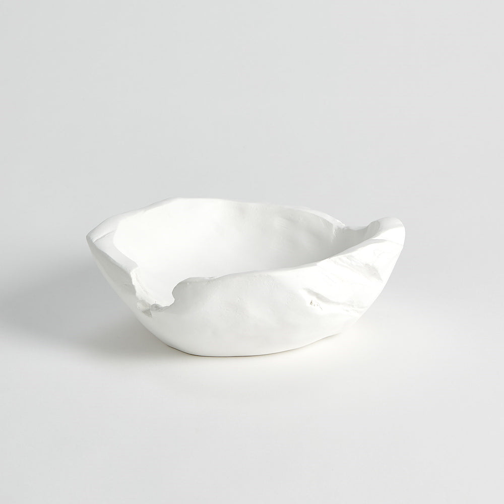 Bol en bois faux blanc