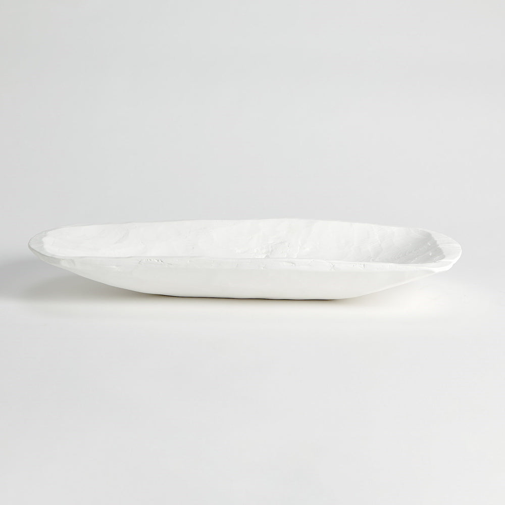 Bol en bois faux blanc
