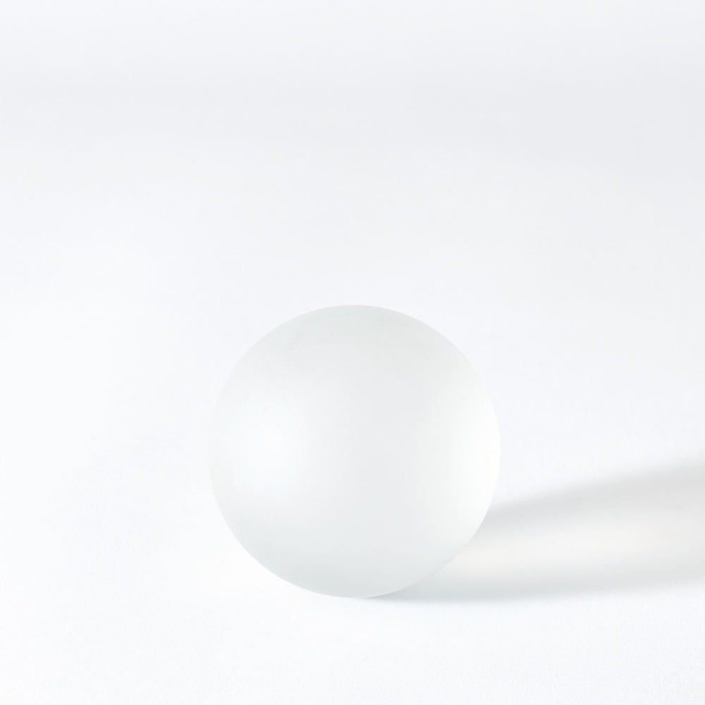 Frosted Crystal Sphere