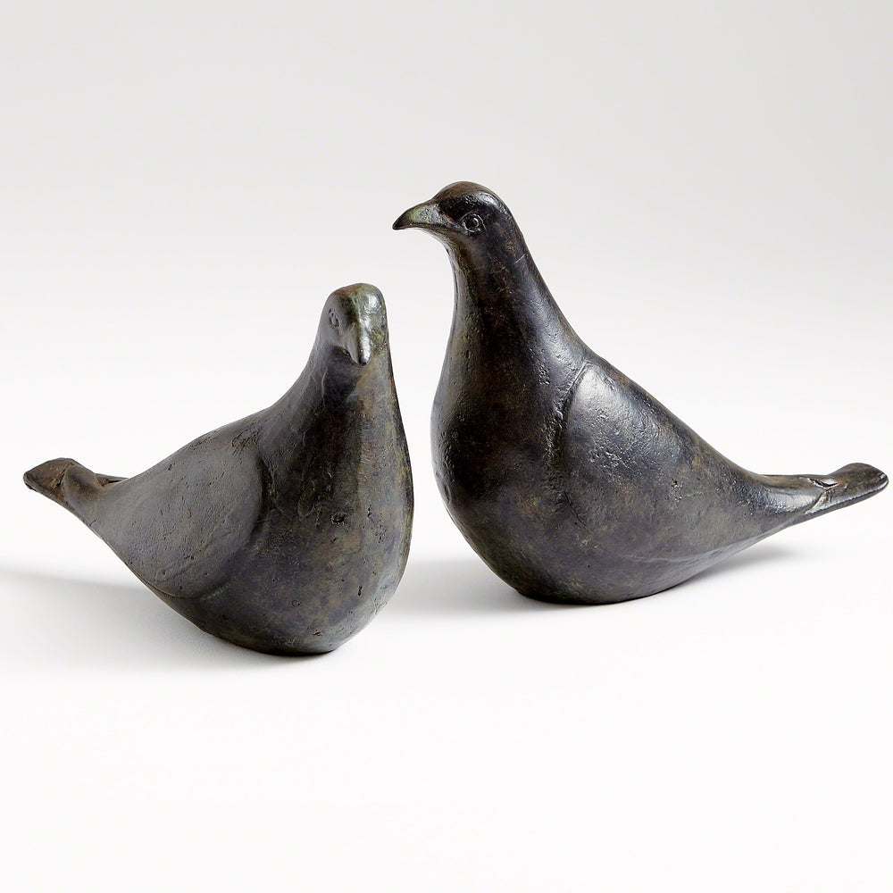 Paire de bronze pétroliers