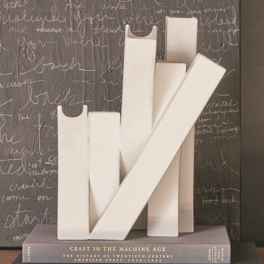 Collage Vases Matte Blanc