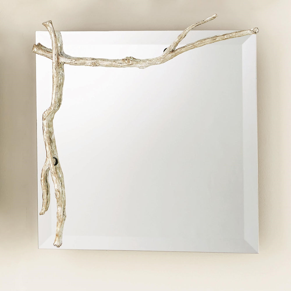 Miroirs ronds de brindilles