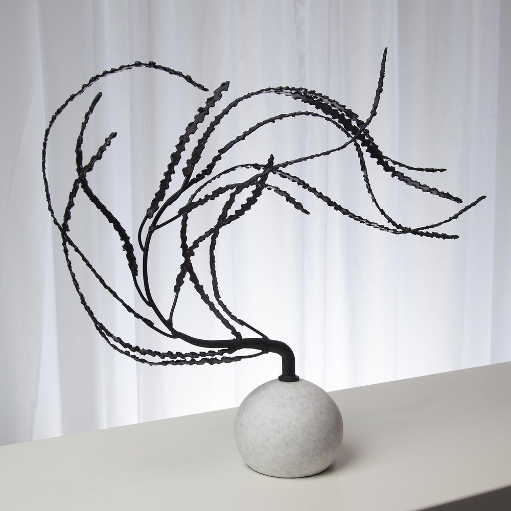Iron Thistle Sculpture
