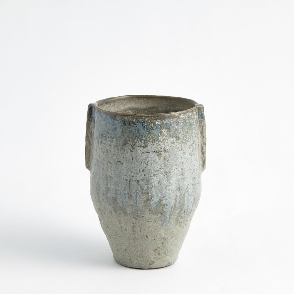 Pinch Pot Vases Reactive Seafoam