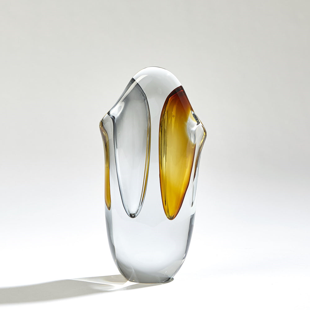 Duet Vases Amber/Grey