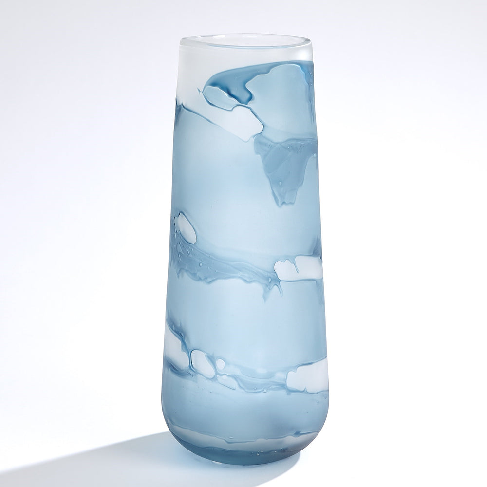 Glacier Vases bleu