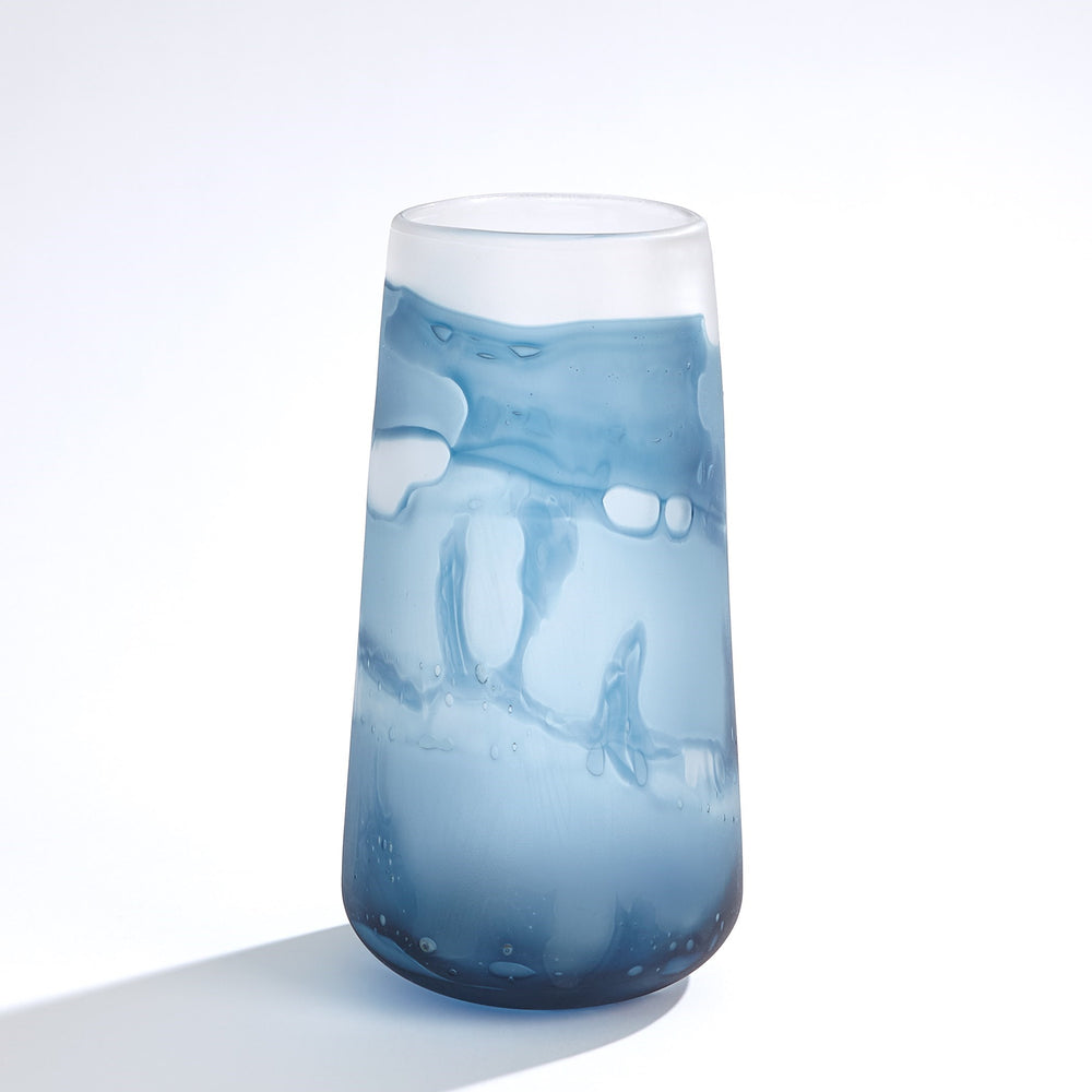 Glacier Vases bleu