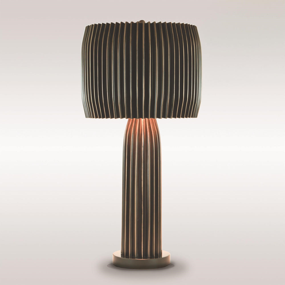 Crimp Table Lamp