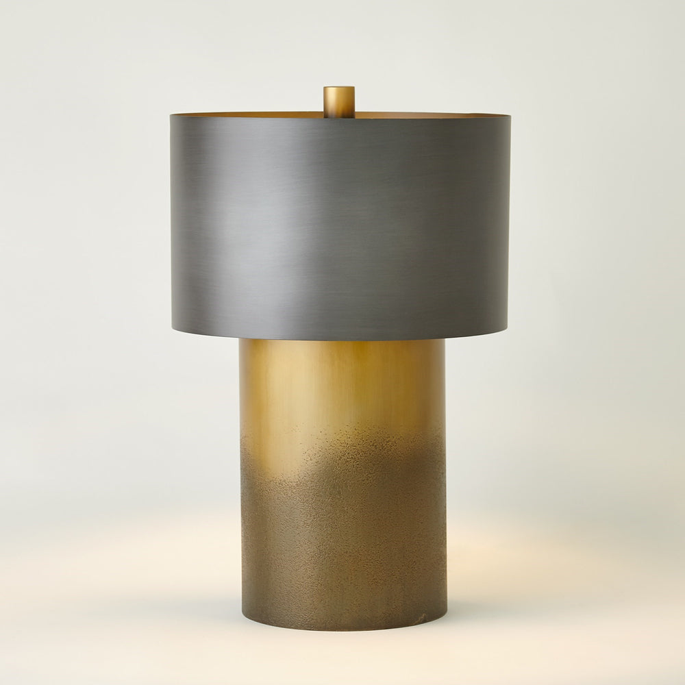 Tortoise Drum Lamp