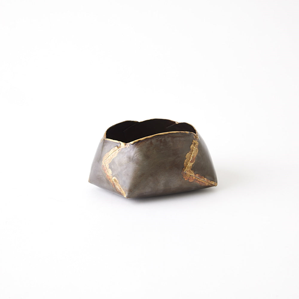 Bol à armure plissée antique antique