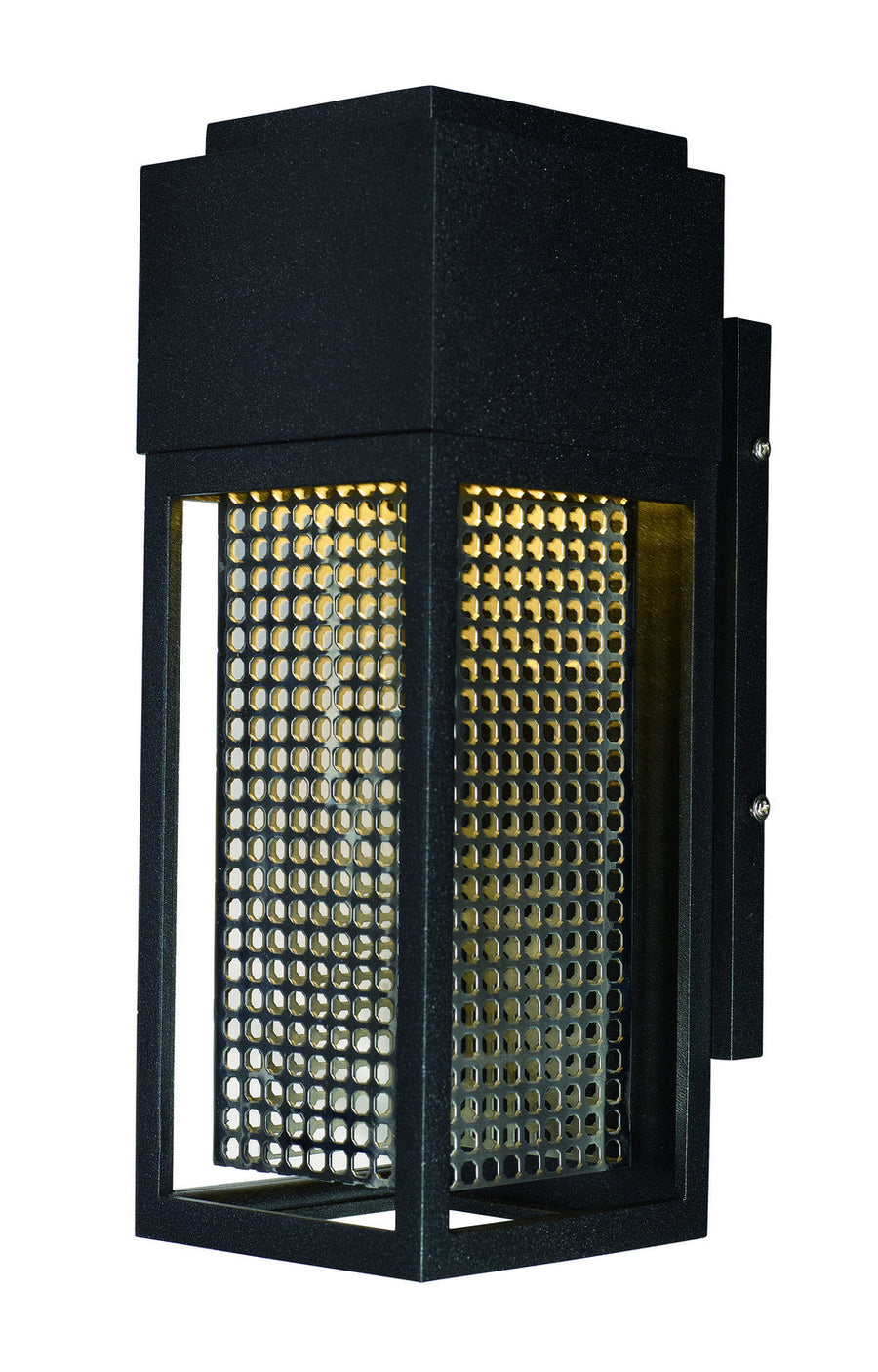 Maxim - LED Outdoor Wall Sconce - Townhouse - Galaxy Black / Stainless Steel- Union Lighting Luminaires Decor