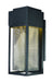 Maxim - LED Outdoor Wall Sconce - Townhouse - Galaxy Black / Stainless Steel- Union Lighting Luminaires Decor