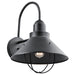 Kichler Canada - One Light Outdoor Wall Mount - Seaside - Black- Union Lighting Luminaires Decor