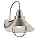 Kichler Canada - One Light Outdoor Wall Mount - Seaside - Brushed Nickel- Union Lighting Luminaires Decor
