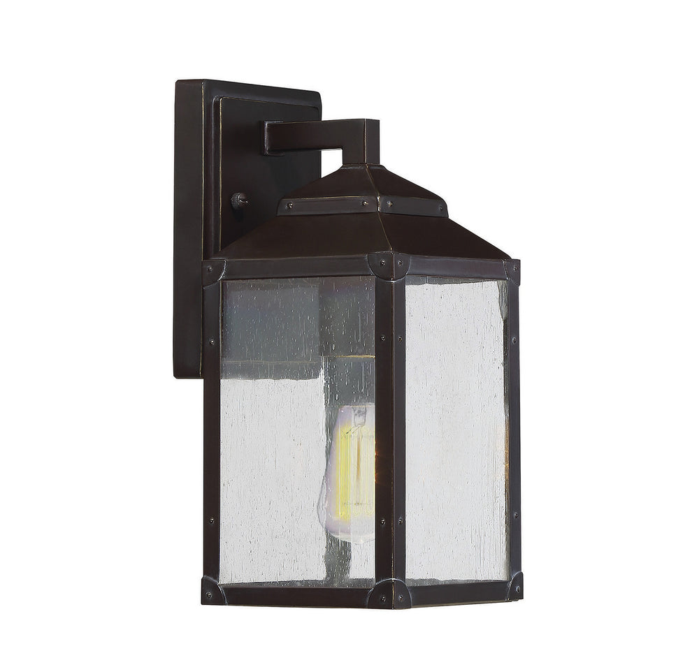 Savoy House Canada - One Light Wall Mount - Brennan - English Bronze with Gold- Union Lighting Luminaires Decor