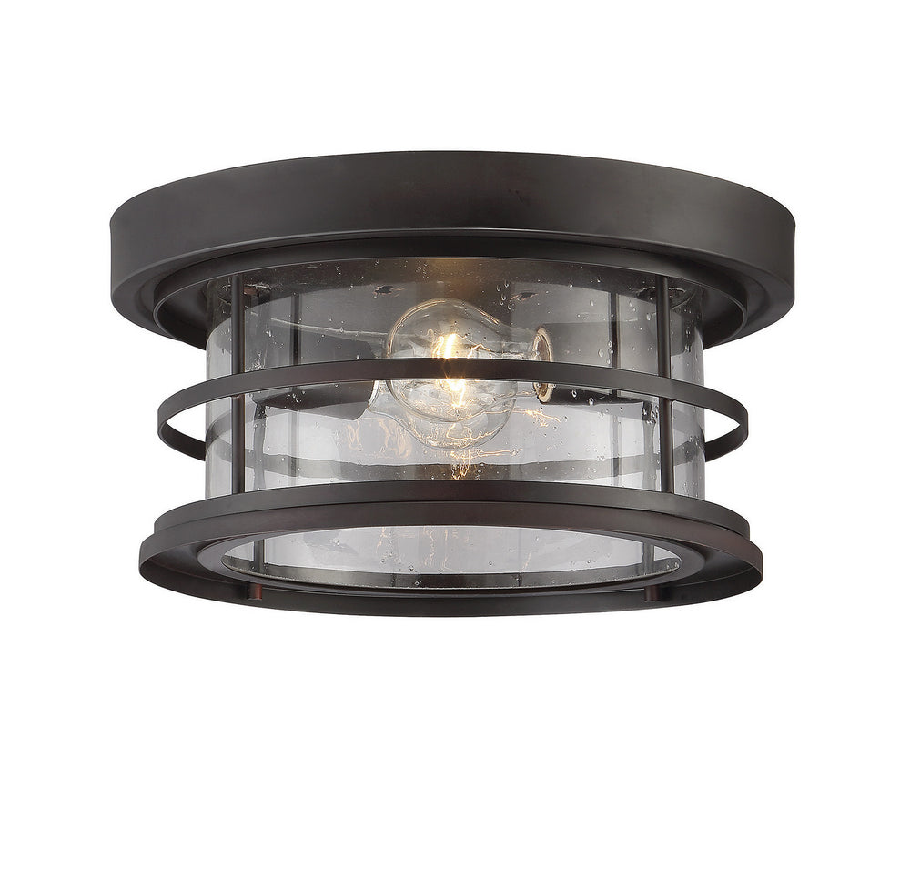 Savoy House - Two Light Flush Mount - Barrett - English Bronze- Union Lighting Luminaires Decor