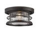 Savoy House - Two Light Flush Mount - Barrett - English Bronze- Union Lighting Luminaires Decor