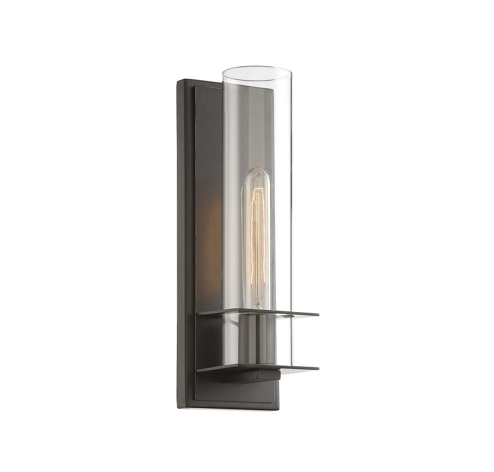 Savoy House - One Light Wall Sconce - Hartford - Classic Bronze- Union Lighting Luminaires Decor