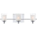 Quoizel - Three Light Bath Fixture - Kolt - Polished Chrome- Union Lighting Luminaires Decor