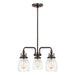 Generation Lighting Canada - Three Light Chandelier - Belton - Bronze- Union Lighting Luminaires Decor