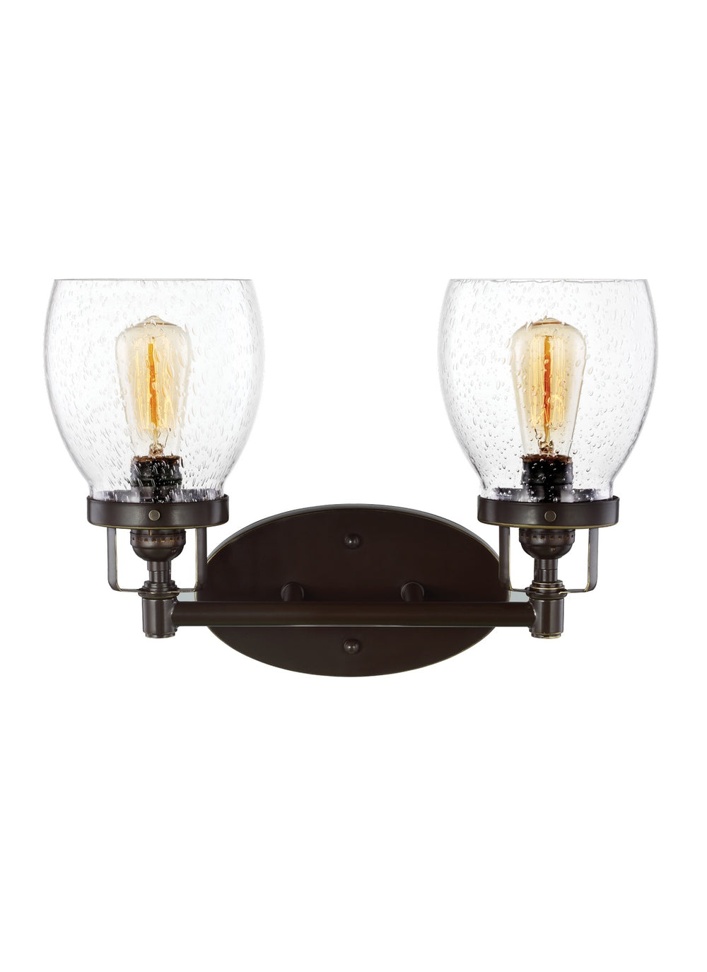 Generation Lighting Canada - Two Light Wall / Bath - Belton - Bronze- Union Lighting Luminaires Decor