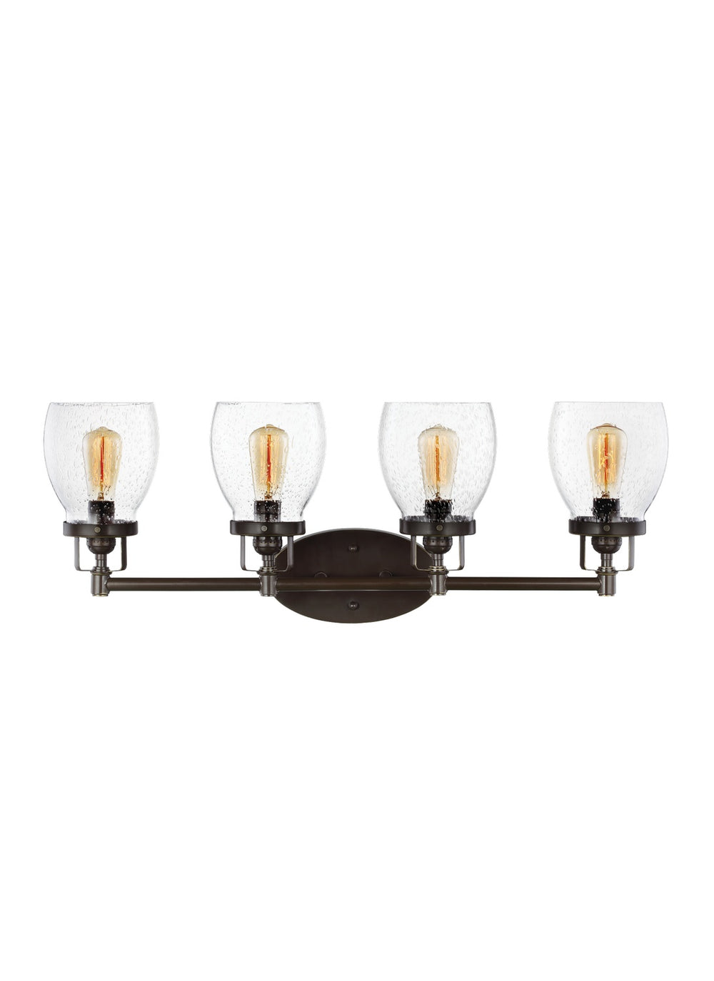 Generation Lighting Canada - Four Light Wall/ Bath - Belton - Bronze- Union Lighting Luminaires Decor