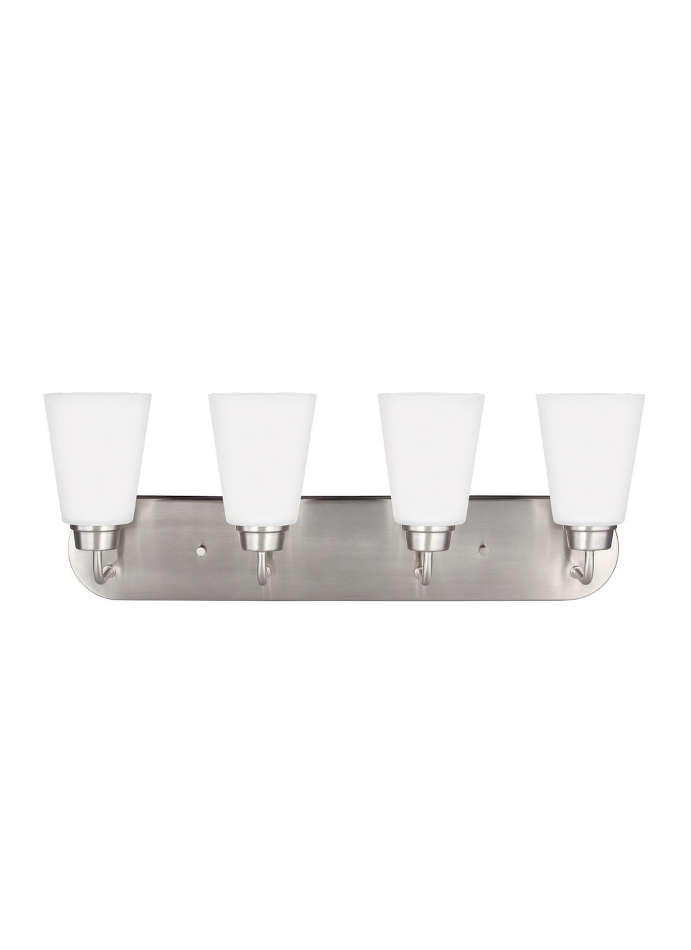 Generation Lighting Canada - Four Light Wall / Bath - Kerrville - Brushed Nickel- Union Lighting Luminaires Decor