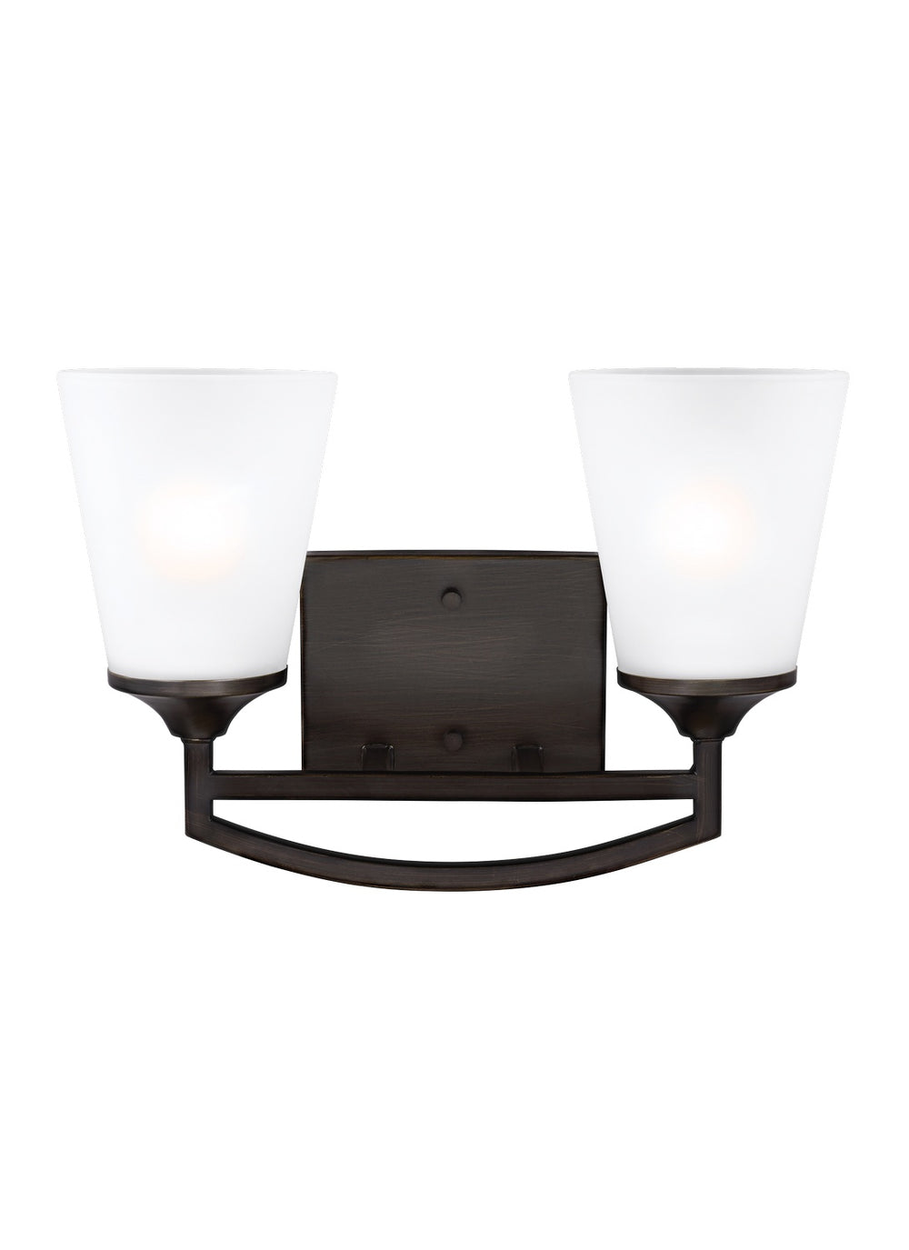 Generation Lighting Canada - Two Light Wall / Bath - Hanford - Bronze- Union Lighting Luminaires Decor