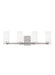 Generation Lighting Canada - Four Light Wall / Bath - Alturas - Brushed Nickel- Union Lighting Luminaires Decor