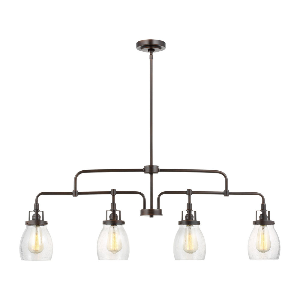 Generation Lighting Canada - Four Light Island Pendant - Belton - Bronze- Union Lighting Luminaires Decor