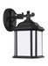 Generation Lighting Canada - One Light Outdoor Wall Lantern - Kent - Black- Union Lighting Luminaires Decor