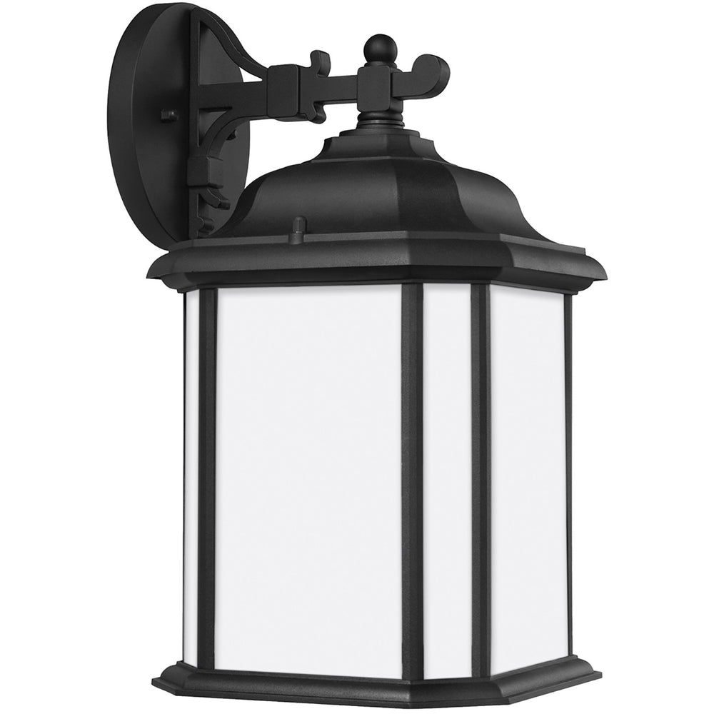 Generation Lighting Canada - One Light Outdoor Wall Lantern - Kent - Black- Union Lighting Luminaires Decor