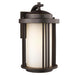 Generation Lighting Canada - One Light Outdoor Wall Lantern - Crowell - Antique Bronze- Union Lighting Luminaires Decor
