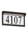 Generation Lighting Canada - LED Address Light - LED Address Light - Black- Union Lighting Luminaires Decor