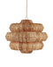 Currey and Company - Nine Light Chandelier - Antibes - Natural/Khaki- Union Lighting Luminaires Decor