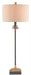 Currey and Company - One Light Table Lamp - Pinegrove - Antique Brass/Black- Union Lighting Luminaires Decor