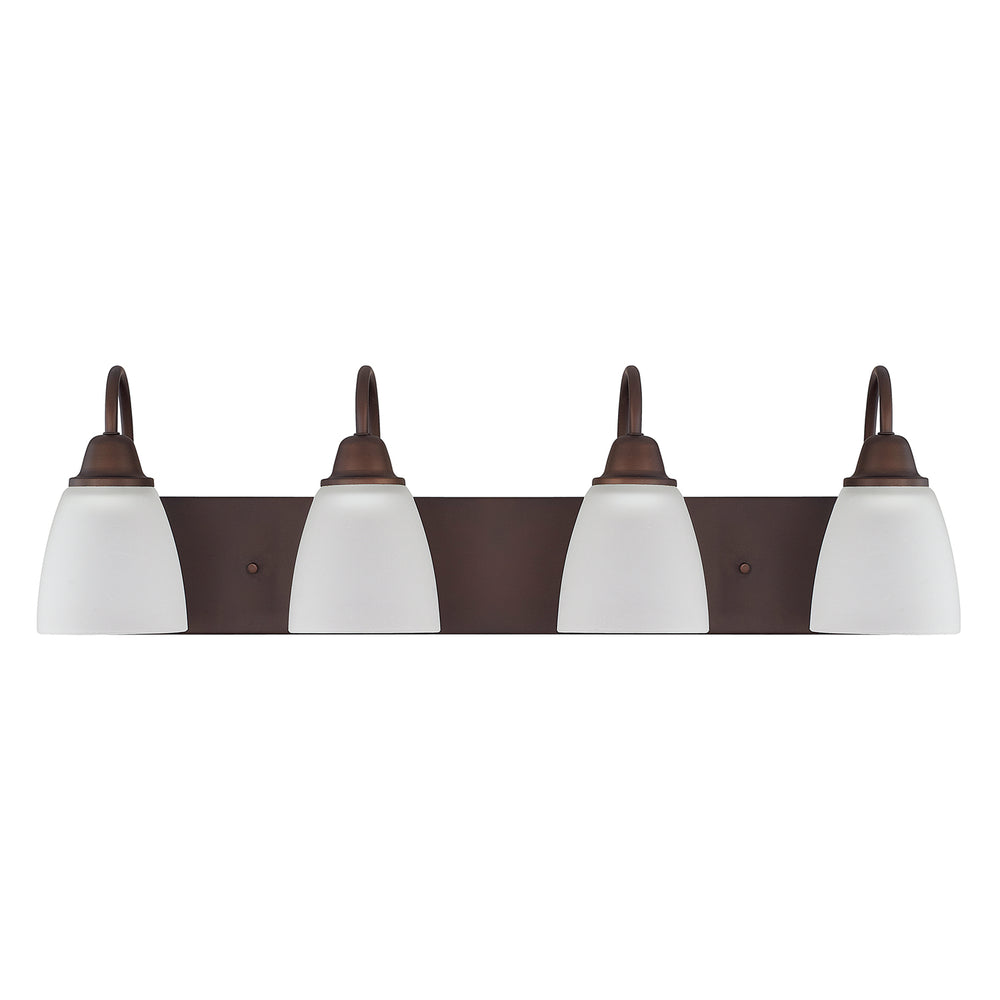 Capital Lighting - Four Light Vanity - Trenton - Bronze- Union Lighting Luminaires Decor
