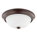 Capital Lighting - Two Light Flush Mount - Bates - Bronze- Union Lighting Luminaires Decor
