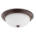 Capital Lighting - Three Light Flush Mount - Bates - Bronze- Union Lighting Luminaires Decor