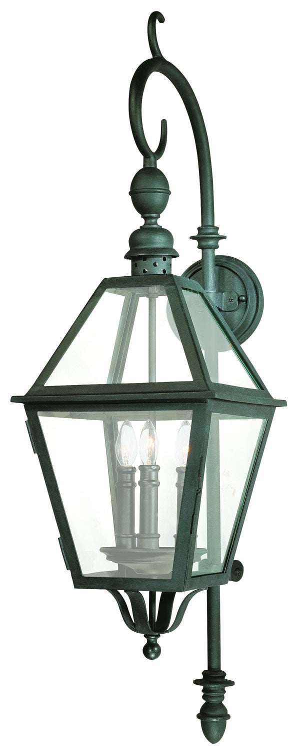 Troy Lighting - Three Light Wall Lantern - Townsend - Natural Bronze- Union Lighting Luminaires Decor