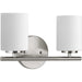 Progress Canada - Two Light Bath Bracket - Replay - Brushed Nickel- Union Lighting Luminaires Decor