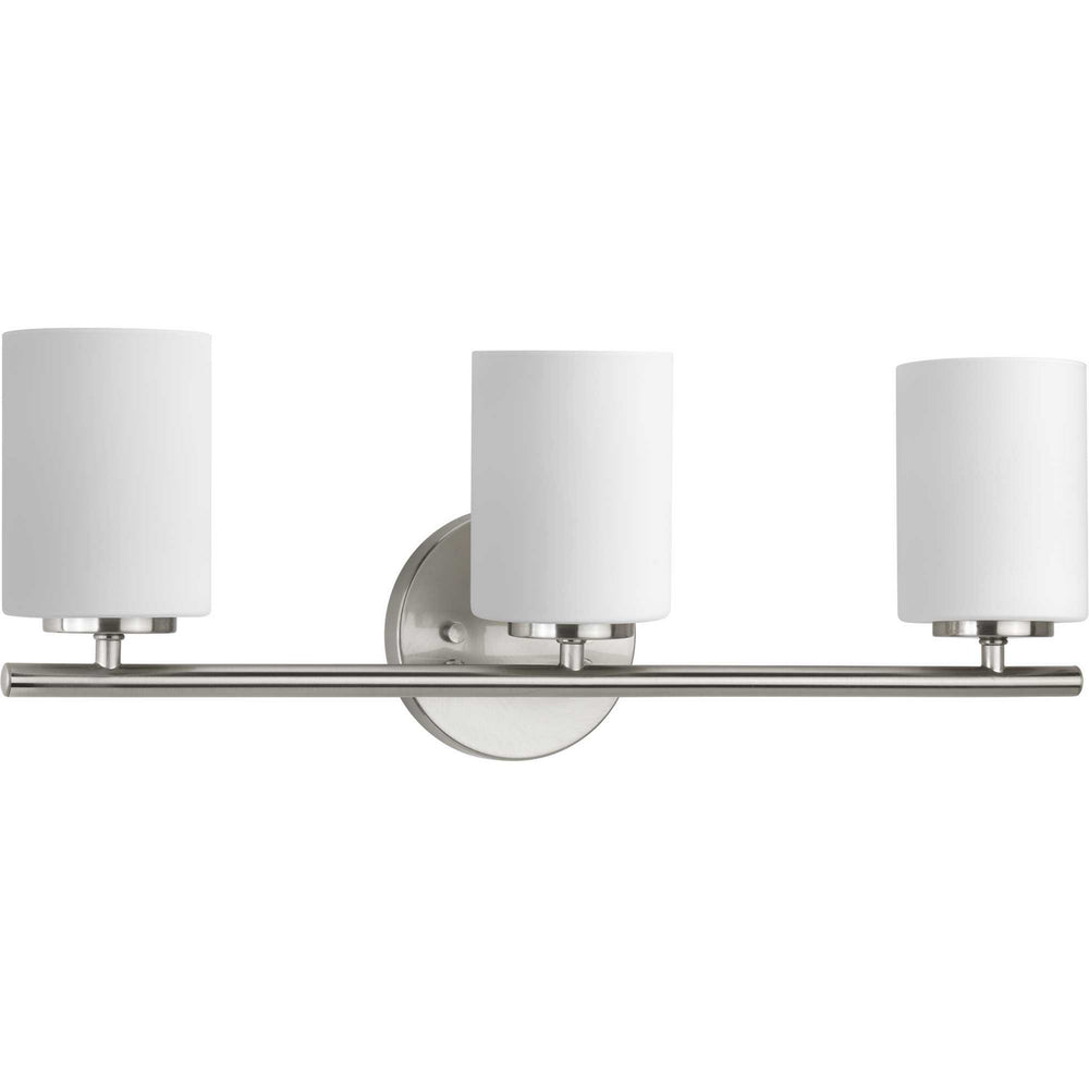 Progress Canada - Three Light Bath Bracket - Replay - Brushed Nickel- Union Lighting Luminaires Decor