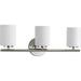 Progress Canada - Three Light Bath Bracket - Replay - Polished Nickel- Union Lighting Luminaires Decor