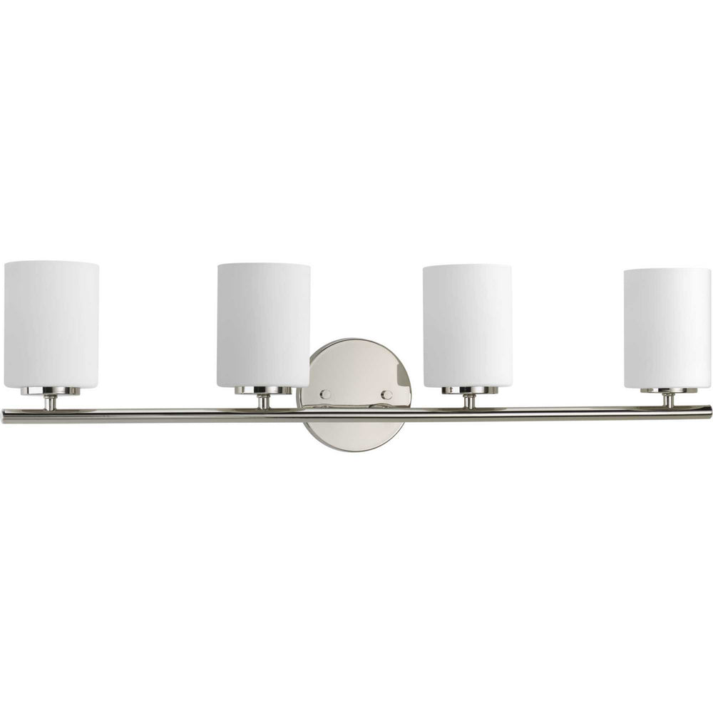 Progress Canada - Four Light Bath Bracket - Replay - Polished Nickel- Union Lighting Luminaires Decor