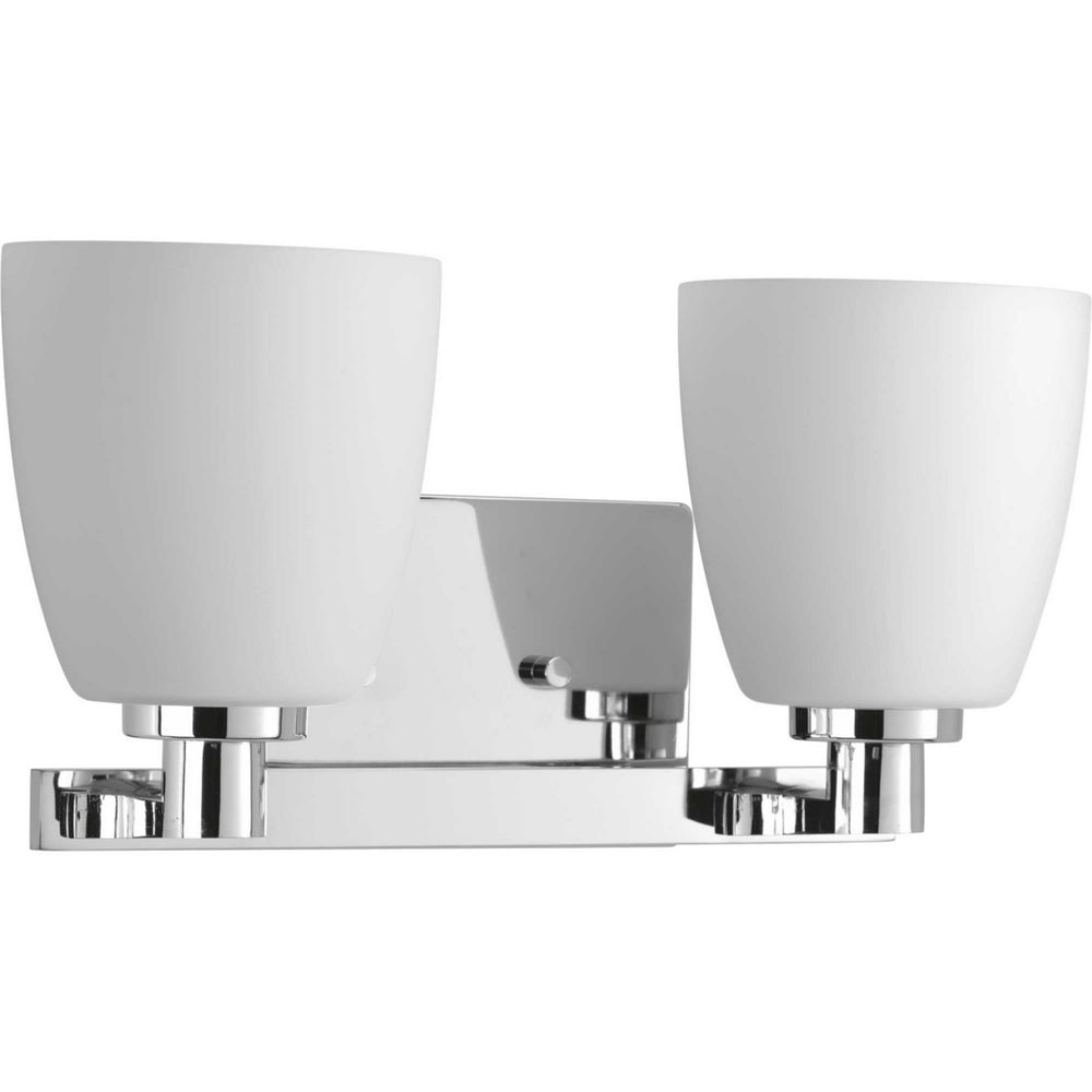 Progress Canada - Two Light Bath Bracket - Fleet - Polished Chrome- Union Lighting Luminaires Decor