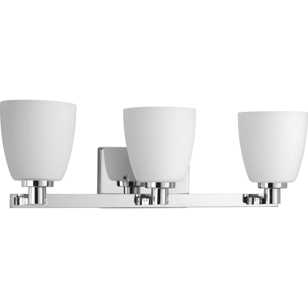 Progress Canada - Three Light Bath Bracket - Fleet - Polished Chrome- Union Lighting Luminaires Decor