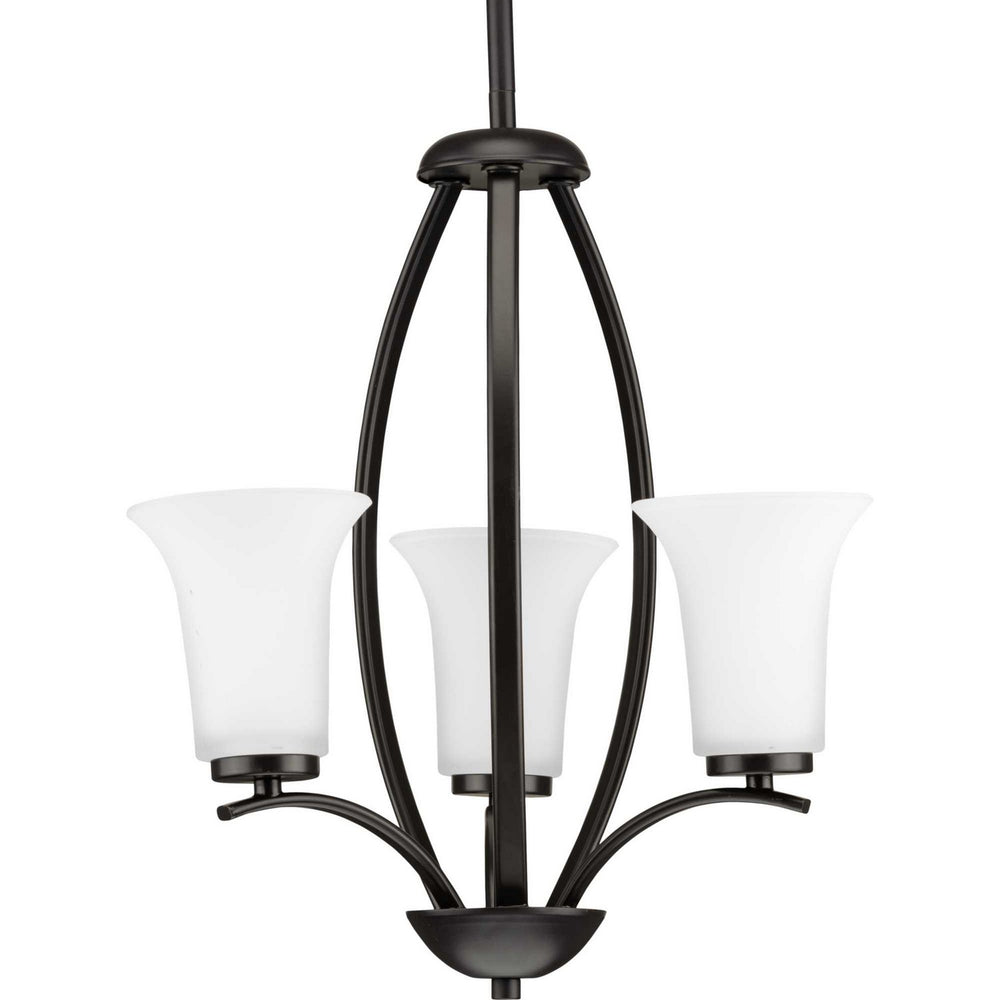 Progress Canada - Three Light Foyer Pendant - Joy - Antique Bronze- Union Lighting Luminaires Decor