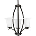 Progress Canada - Three Light Foyer Pendant - Joy - Antique Bronze- Union Lighting Luminaires Decor